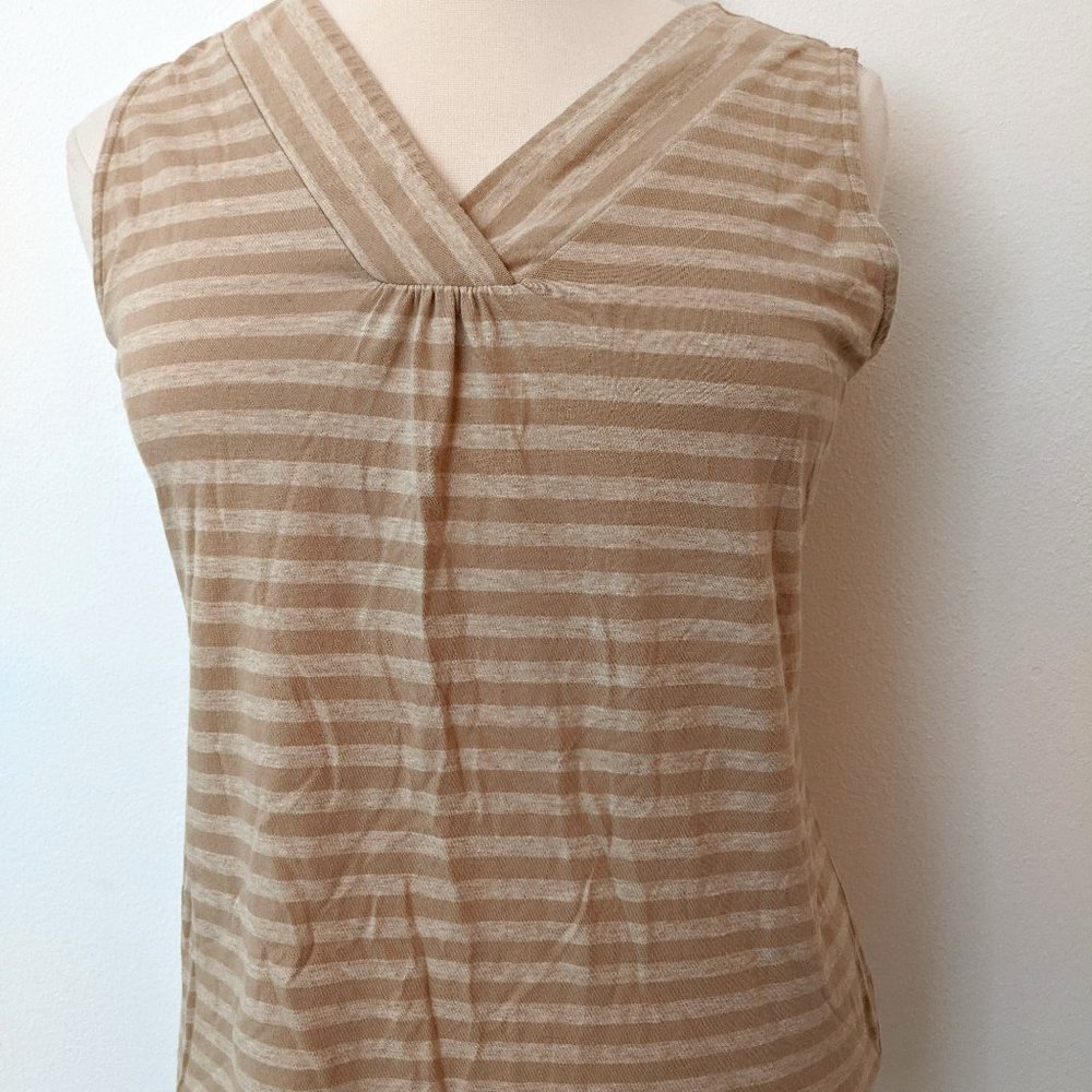 Summer! Tone on Tone Stripe Tank